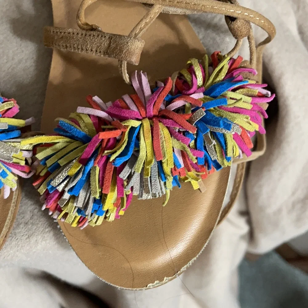 Steve Madden “Swizzle” ankle wrap sandals